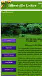 Mobile Screenshot of gilbertvillelocker.com